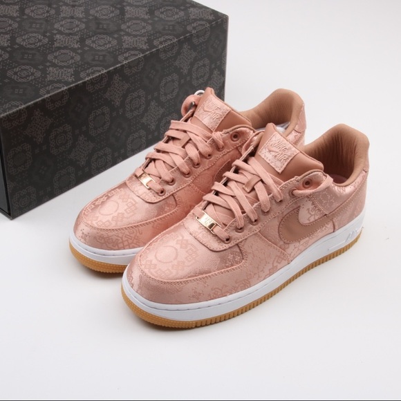 clot rose gold silk